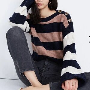 SHOP SMALL SALE! Madewell Wool Striped Sweater